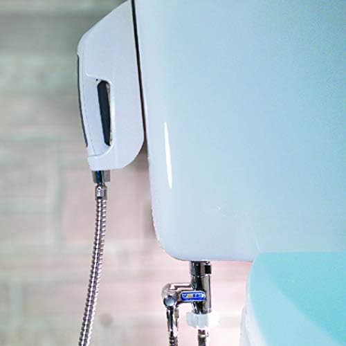 White attachable handheld bidet for toilet — photo 4