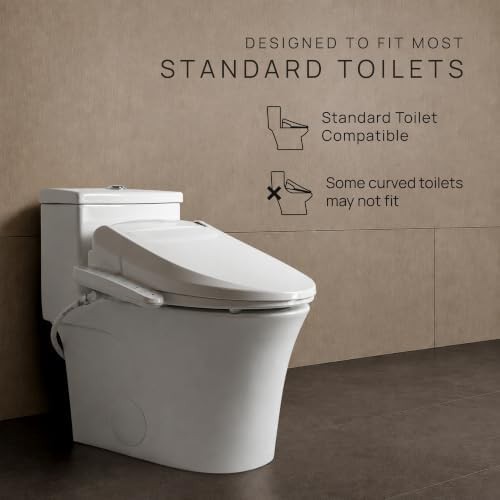 SmartBidet side control elongated toilet seat — photo 5