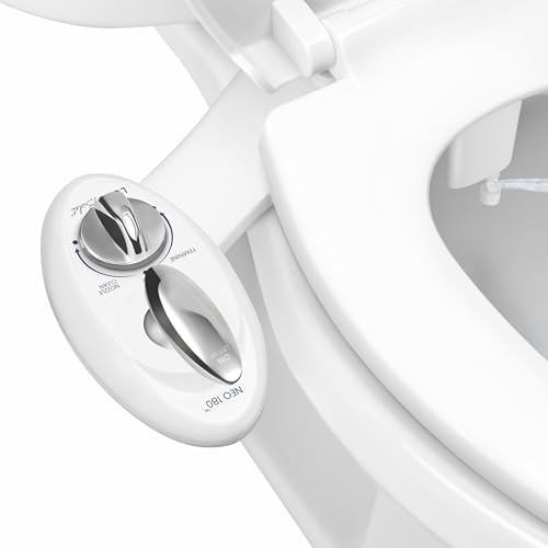 LUXE Bidet NEO 180 dual nozzle white attachment