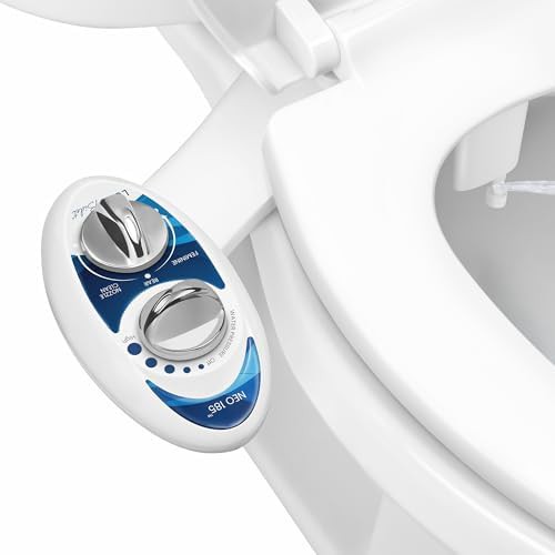 LUXE Bidet NEO 185 dual nozzle blue attachment