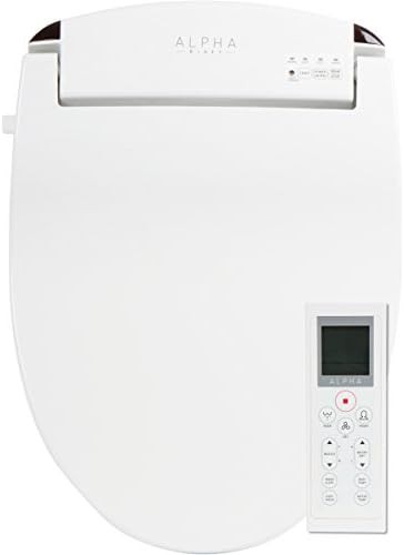 Alpha JX2 round bidet seat in white