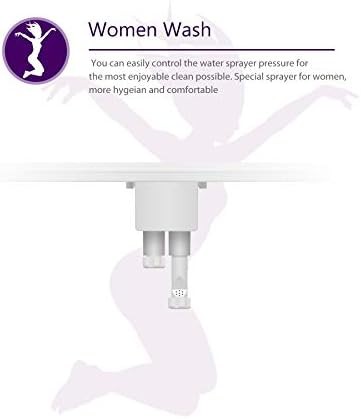 Mechanical warm water dual nozzle bidet attachment — photo 4