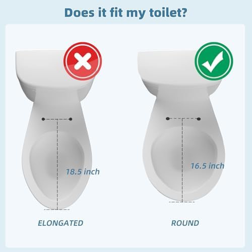 Round bidet toilet seat with dual nozzles — photo 4