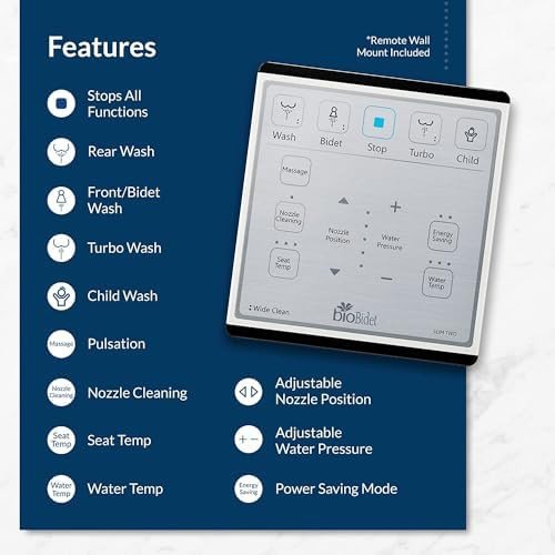 Electric round bidet with stainless nozzle — photo 3