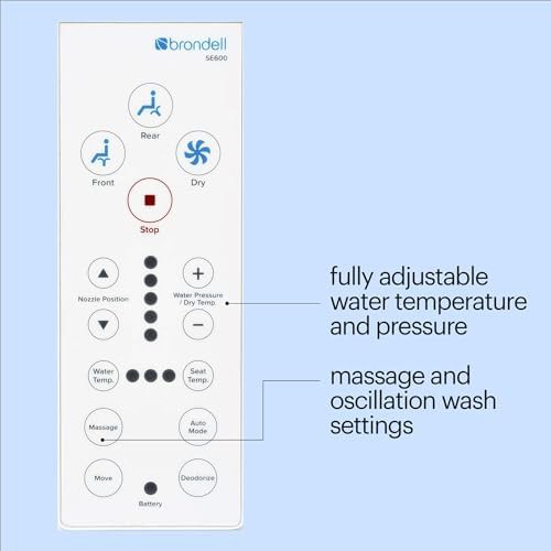 Electric elongated bidet with nightlight — photo 5