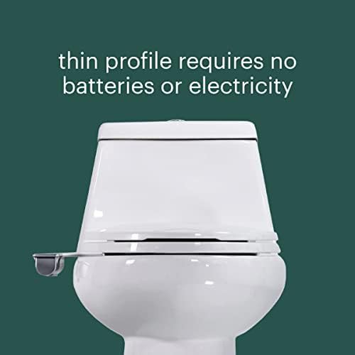 White thinline bidet attachment with safecore valve — photo 5