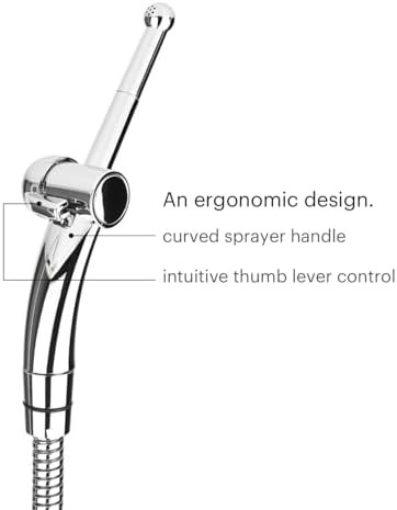 CleanSpa advanced brass handheld bidet sprayer — photo 3