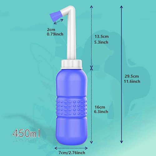 Tonelife pink blue peri bottle 450ml — photo 5