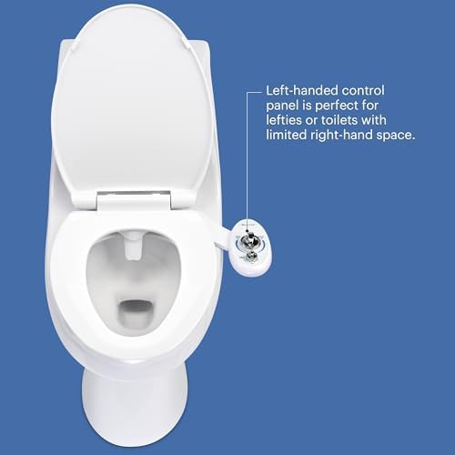 Left hand dual nozzle bidet attachment — photo 4