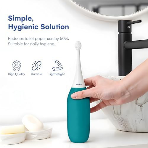 Turquoise XL portable butt shower bottle — photo 4