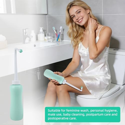 Green portable handheld bidet sprayer two pack — photo 5