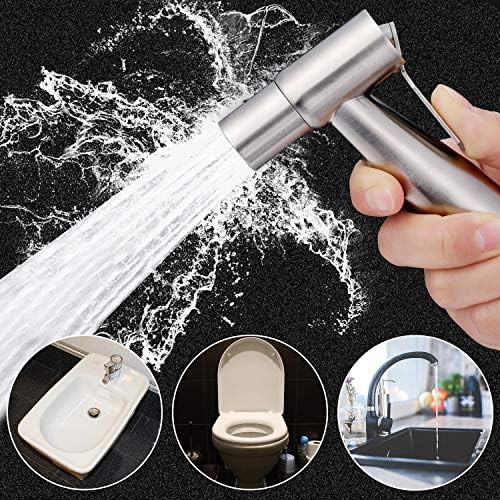 Stainless steel handheld bidet sprayer head — photo 5