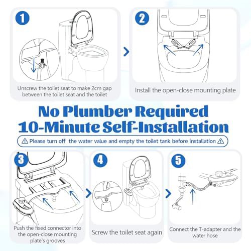 Non electric hot and cold water bidet attachment — photo 5