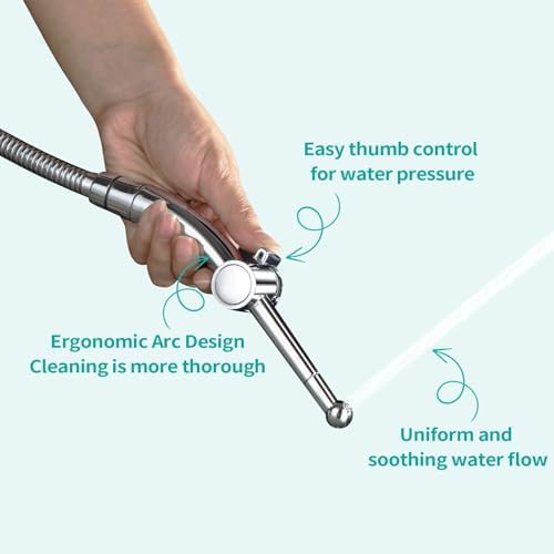 Chrome combo bidet seat attachment — photo 5