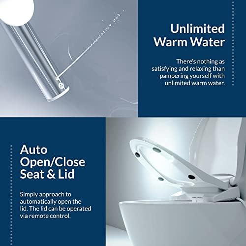 Premium elongated bidet with stainless nozzle — photo 5