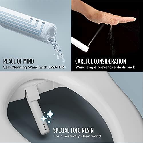 Toto C2 elongated cotton white electronic bidet seat — photo 4
