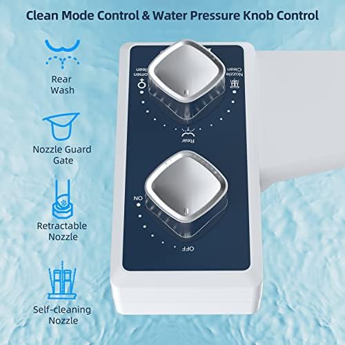Cold water bidet with stainless steel components — photo 3