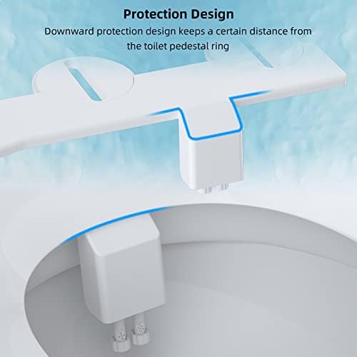 Cold water bidet with stainless steel components — photo 5