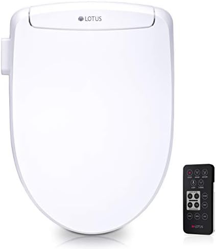 Heated elongated bidet with wireless remote