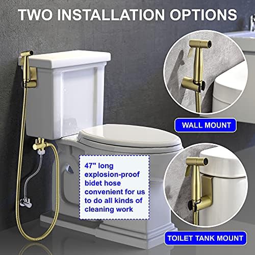 SHAMANDA handheld diaper sprayer in gold — photo 4