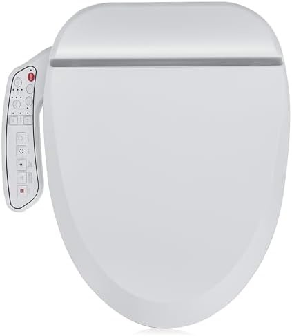 Elongated White Bidet with Vortex Wash