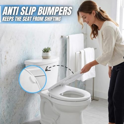 Round non-electric bidet seat attachment — photo 4