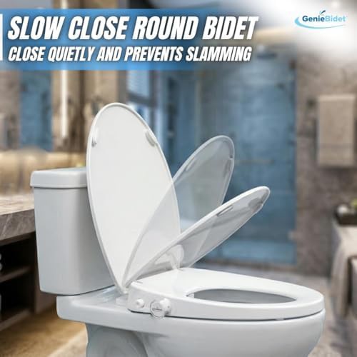 Round non-electric bidet seat attachment — photo 5