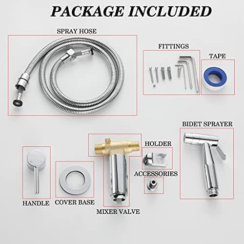 Chrome warm water handheld sprayer — photo 5