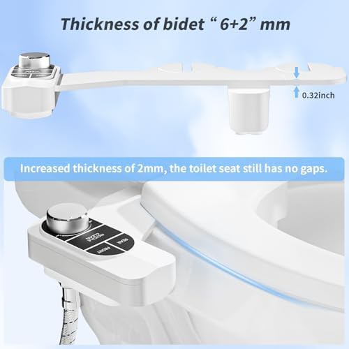 Black and silver self cleaning bidet — photo 4