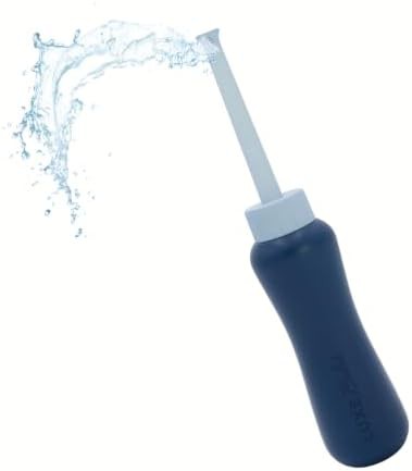 Portable travel bidet with 450ml bottle capacity