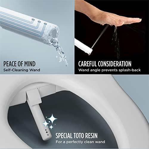 Toto KC2 elongated cotton white electronic bidet seat — photo 4