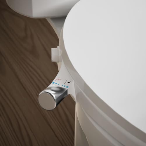 Manual elongated bidet with chrome handle — photo 4