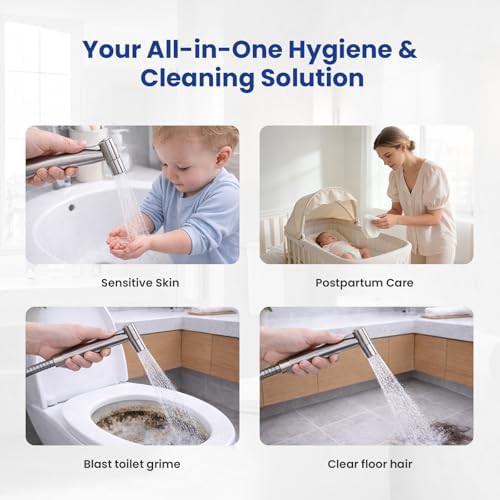 Stainless steel jet spray bidet handheld — photo 4