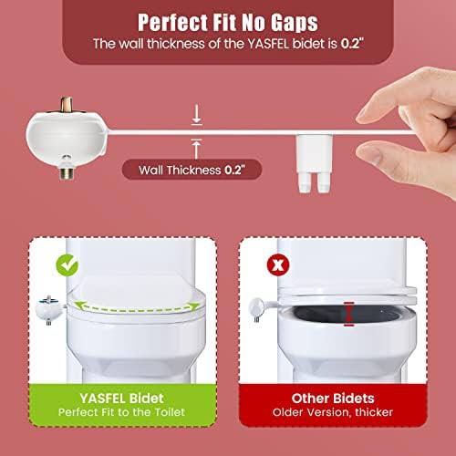 Rose gold dual nozzle bidet attachment — photo 4