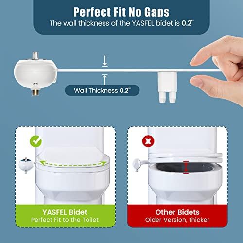 Blue and white self cleaning bidet — photo 4