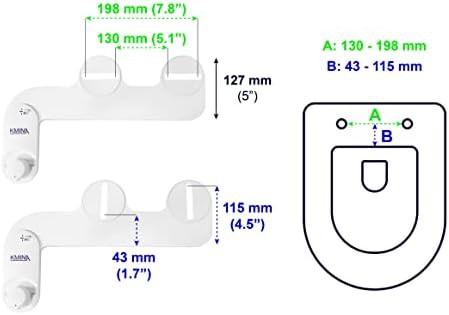 White non electric rear wash attachment — photo 4
