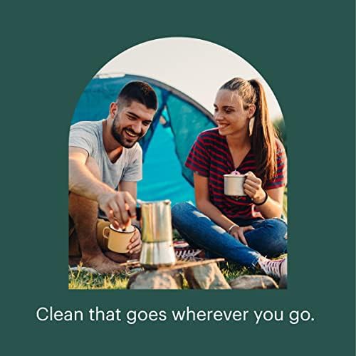 Green portable travel bidet with pop up nozzle — photo 4