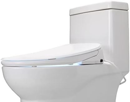 Alpha UX Pearl elongated white bidet seat — photo 3