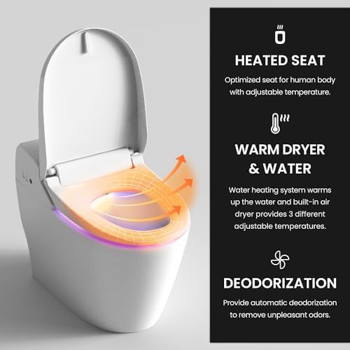 Integrated smart bidet toilet with elongated seat — photo 4