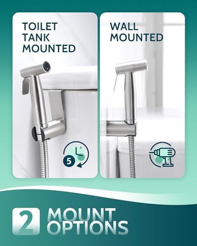 LUFEIDRA 2-pack handheld bidet sprayer — photo 3