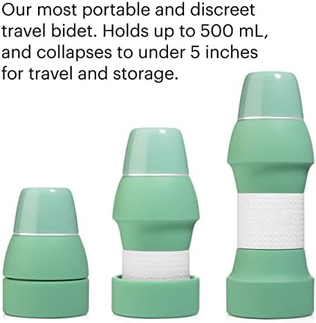 Collapsible green travel bidet for postpartum care — photo 5