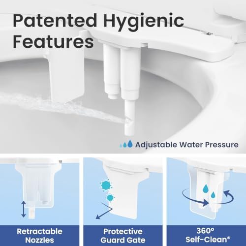 LUXE Bidet NEO 320 Plus warm water chrome attachment — photo 4