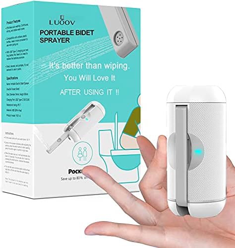 Mini rechargeable bidet for postpartum care