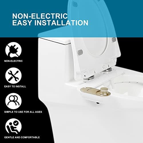 Slim non electric bidet attachment — photo 5