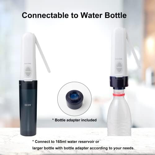 Grey waterproof bidet with bottle connector — photo 4