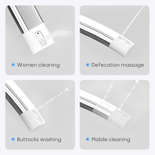 White square smart tankless bidet toilet — photo 5