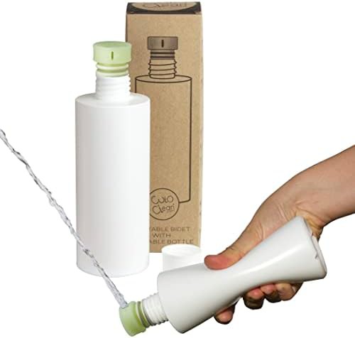 Glow in the dark portable travel bidet