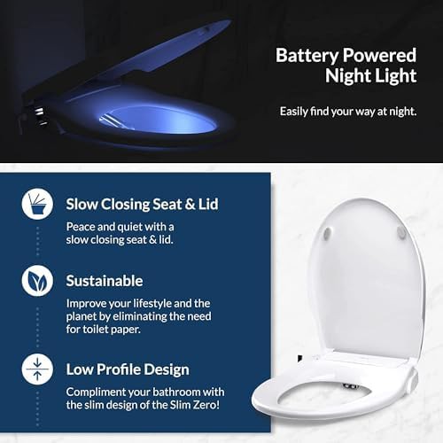 Non electric round bidet with dual nozzles — photo 4