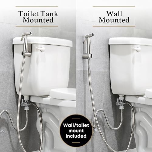 Three pack stainless bidet sprayers — photo 5