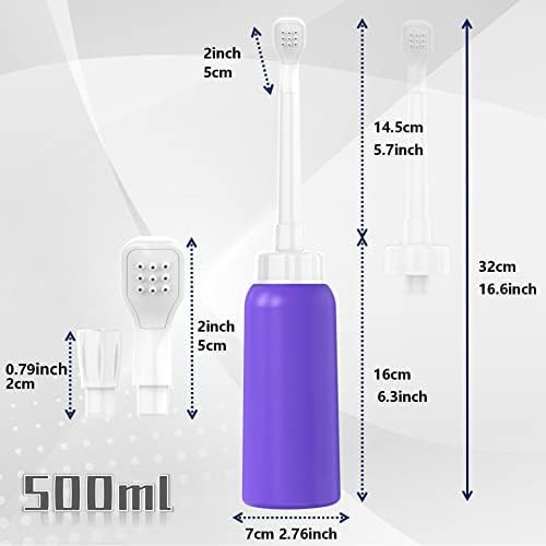 Tonelife blue pink travel bidet 500ml — photo 3